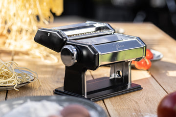 Pastamachine Zwart + Pasta Droogrek – Luxe Pasta Set