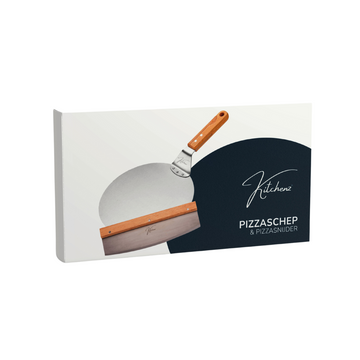 Pizzaschep & Pizzasnijder Set