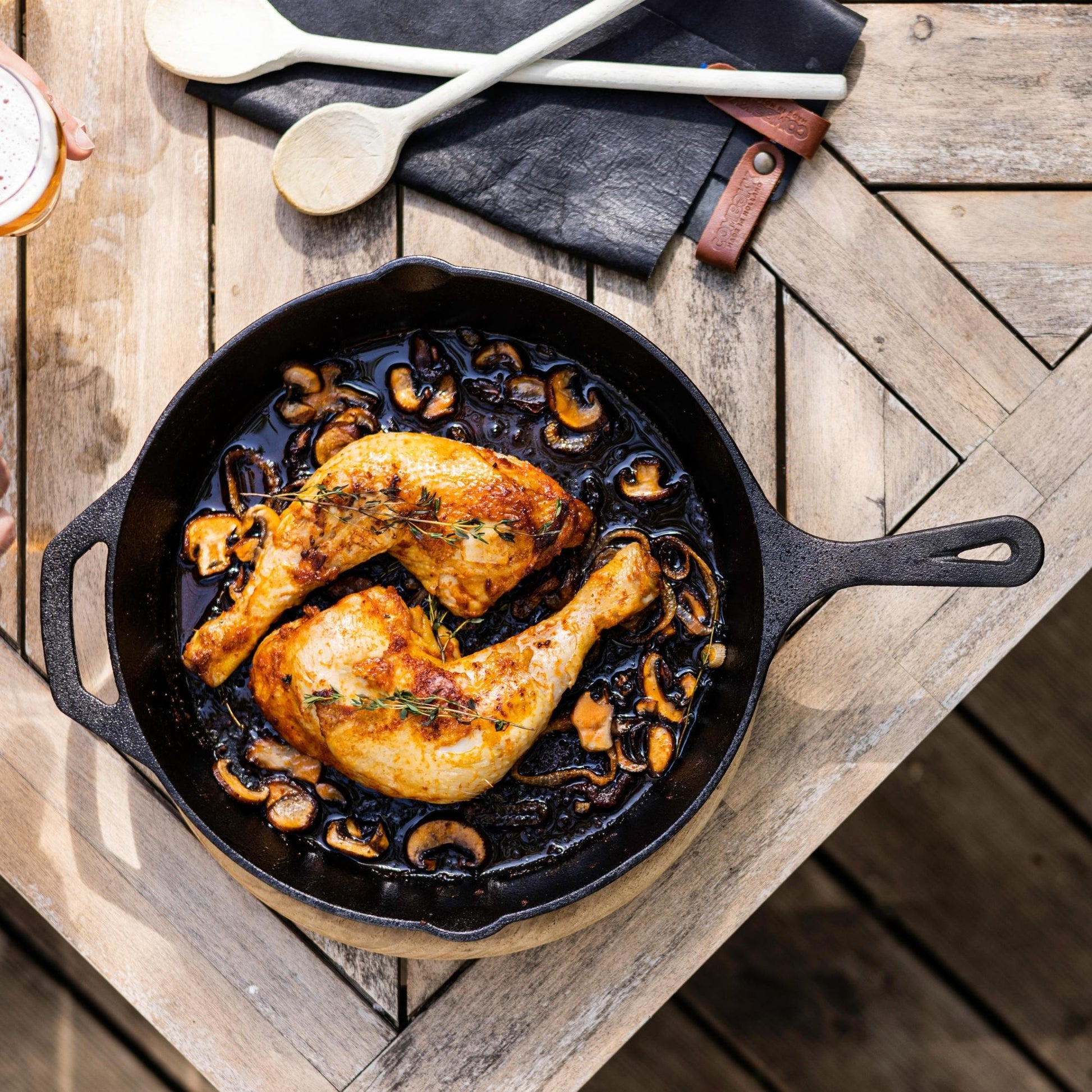 Cast Iron gietijzeren grillpan Cast Iron gietijzeren grillpan
